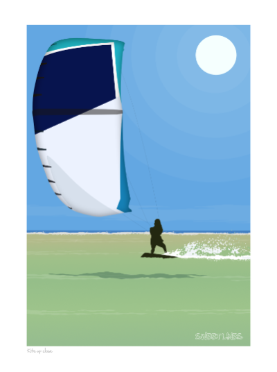 Kite Up Close