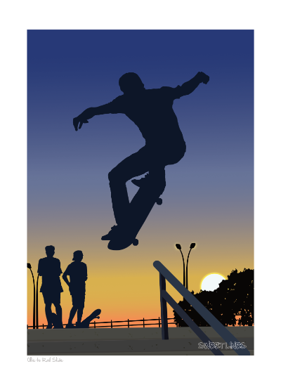Ollie to Rail Slide