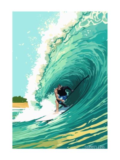 SUP in a Barrel